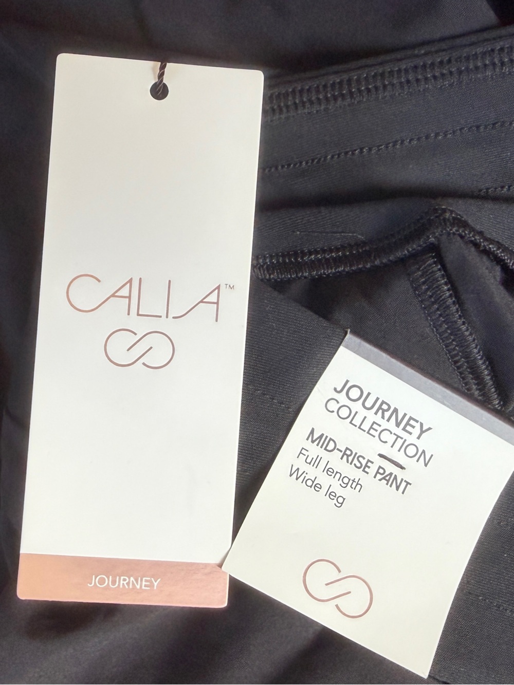 CALIA Journey Collection Black Wide Leg Pants - Picture 5 of 6